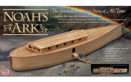 Aoshima 1/350 Noah's Ark Plastic Model Kit