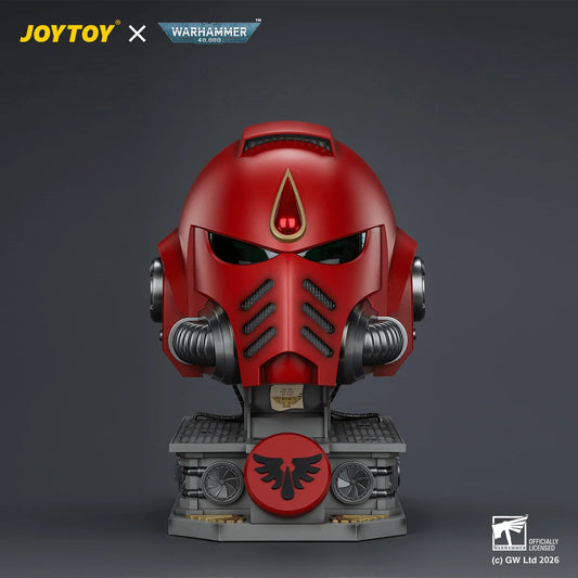 Blood Angels MkX Helmet & Display Stand