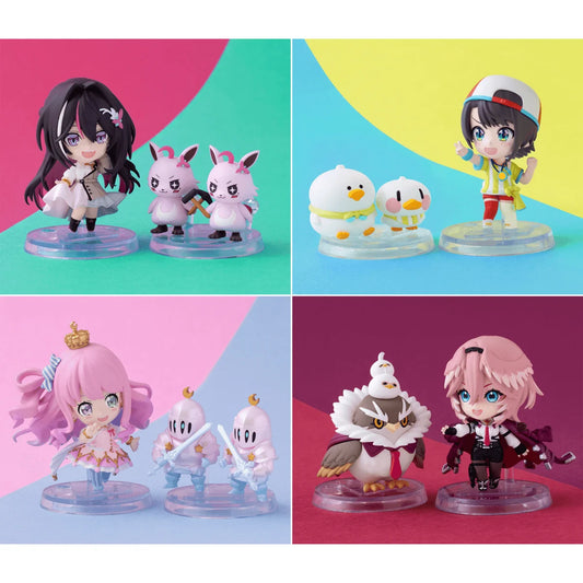 Bandai Shokugan Hololive Collection Vol. 4 Collectible Blind Box Mini Figures (Set of 8)