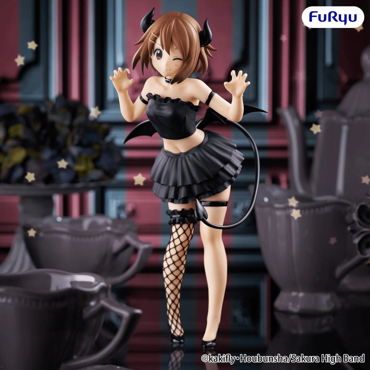 FuRyu BiCute Dark Figure Yui Hirasawa K-ON! Collectible