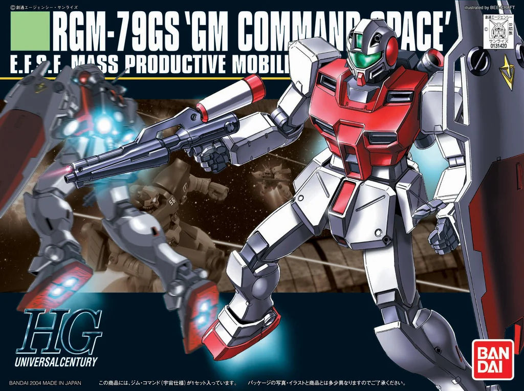 HGUC 1/144 #51 RGM-79GS GM Command Space Use-4573102557292