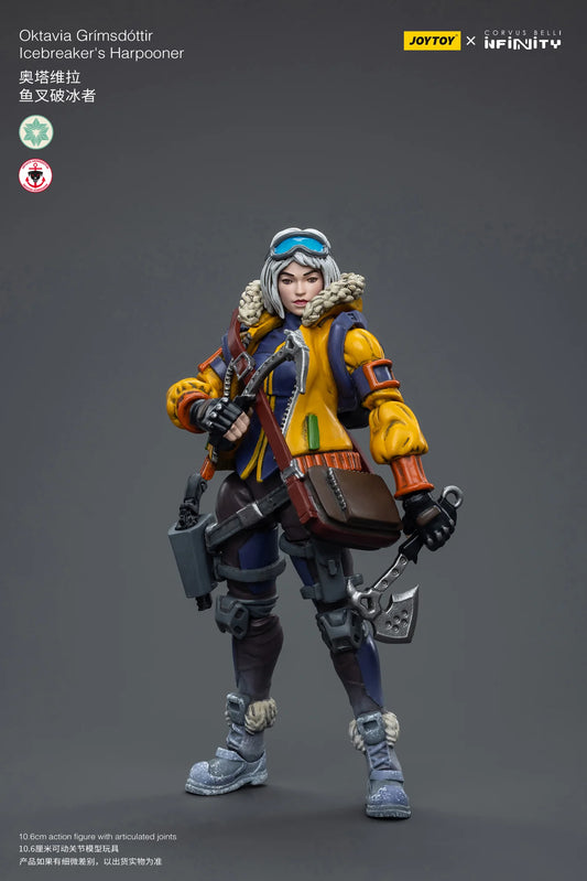 JOYTOY Original Series Oktavia Grimsdottir Icebreaker's Harpooner Action Figure