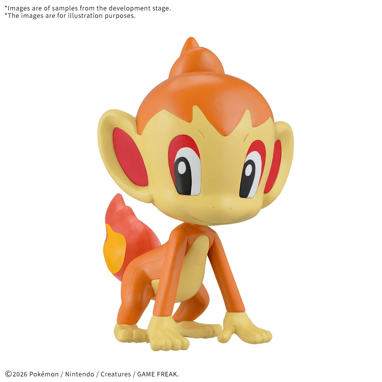Pokémon Chimchar Model Kit by Bandai Hobby