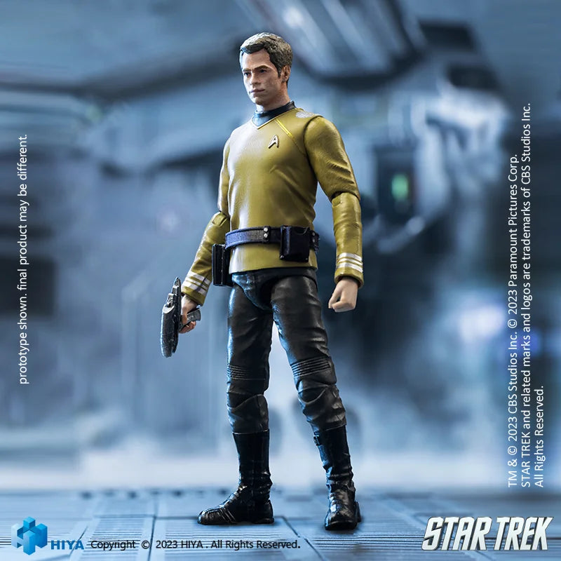 HIYA TOYS Exquisite Mini Series 1/18 James T. Kirk Action Figure Star Trek 2009