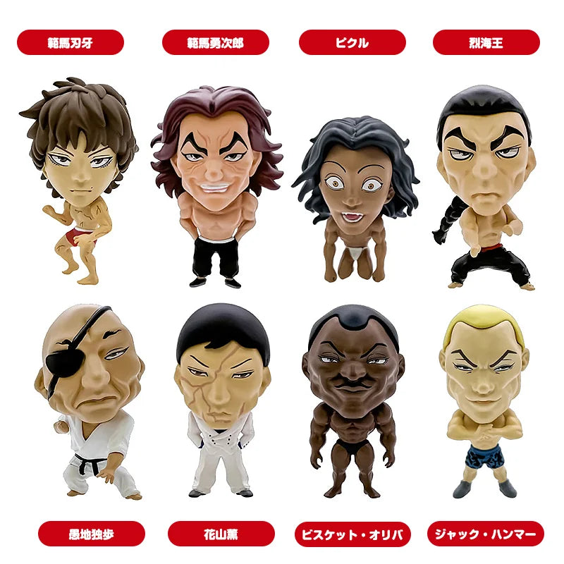 16d Trading Figure Collection BAKI HANMA