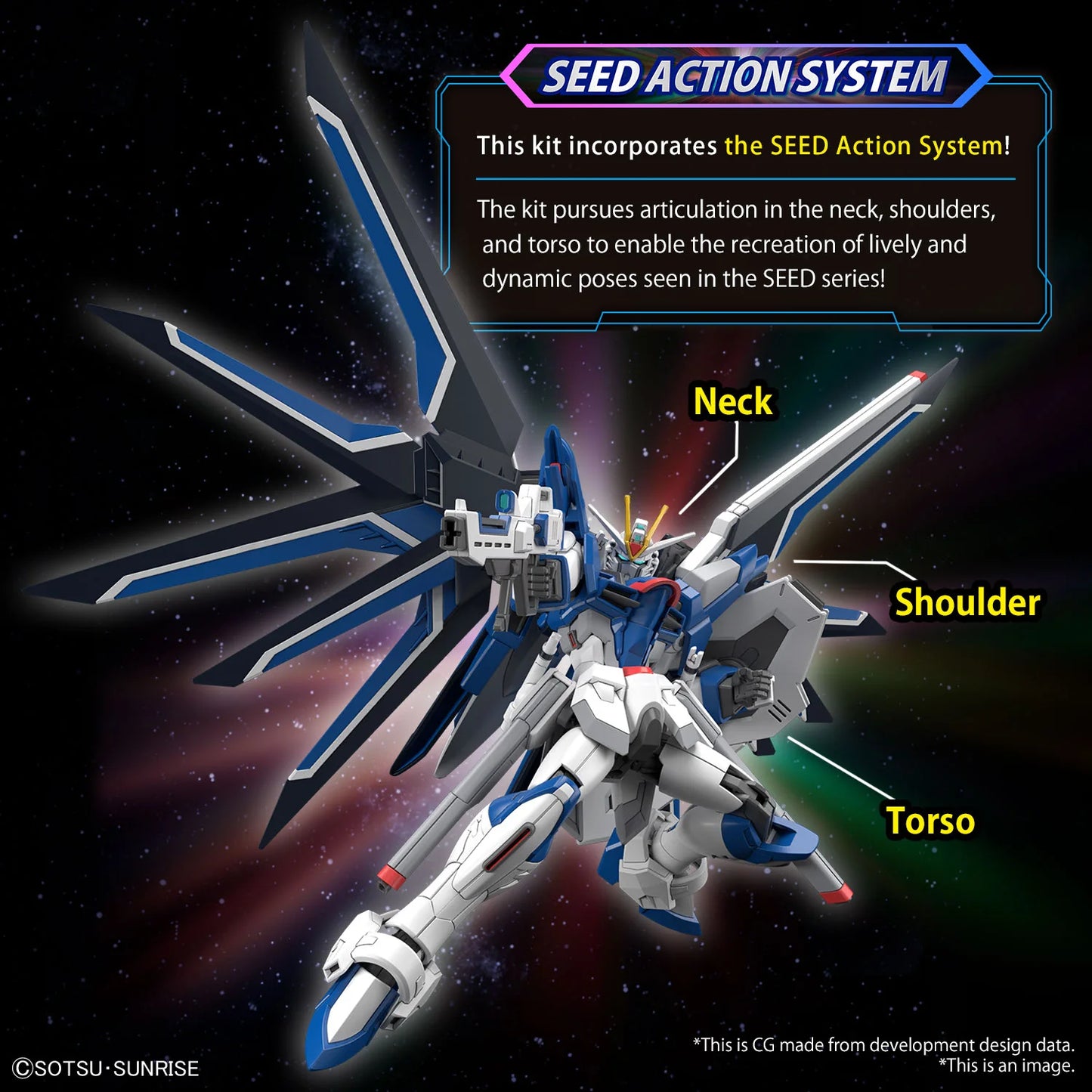 HGCE 1/144 #243 Rising Freedom Gundam