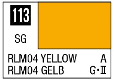 Mr. Color 113 - RLM04 Yellow (Semi-Gloss/Aircraft) (Box of 6)
