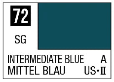 Mr. Color 72 - Intermediate Blue (Semi-Gloss/Aircraft) (Box of 6)