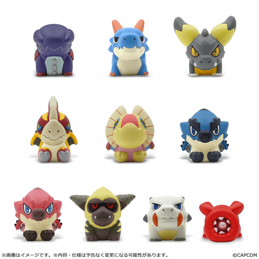 Capcom Figure Builder Finger Puppet Monster Hunter Vol. 2 (Box of 10)