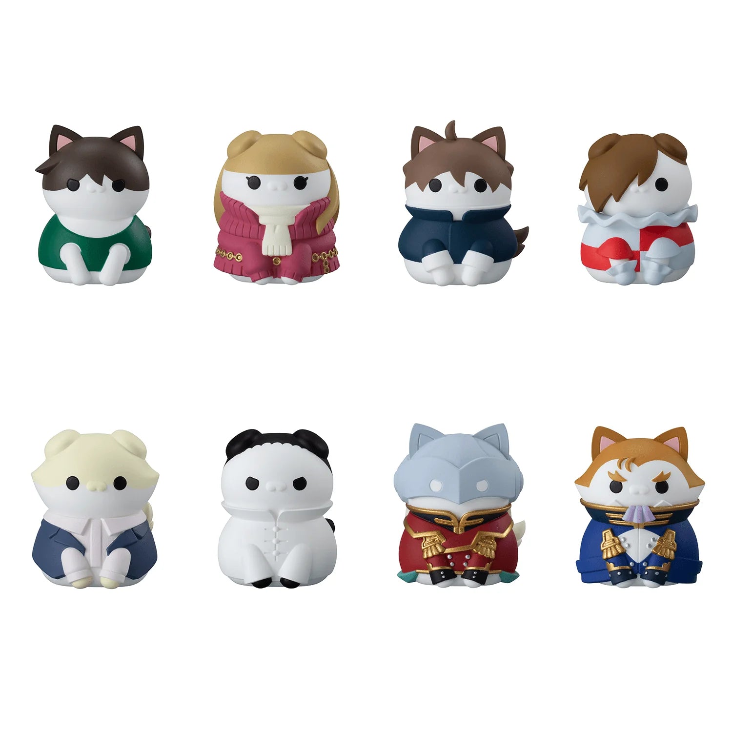 MEGA CAT PROJECT NEW MOBILE REPORT GUNDAM WING NYANDAM W Cats Transformation Mission Accomplished! (8pc per box)