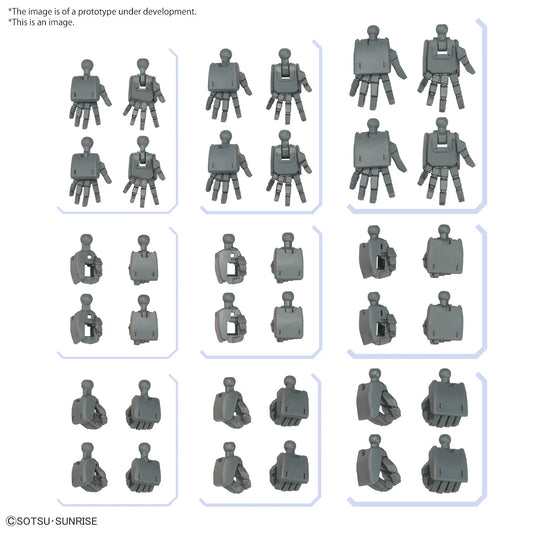 Option Parts Set Gunpla 03 Build Hands Edge
