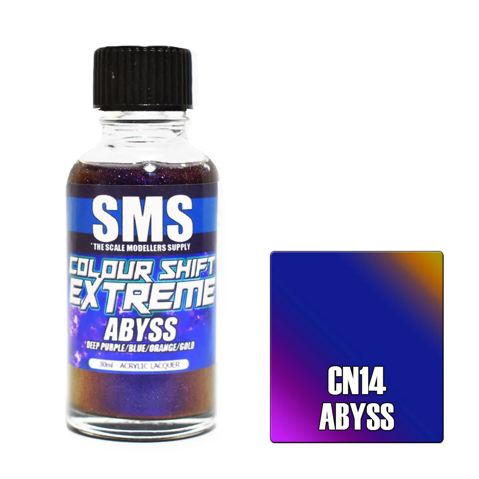 Colour Shift Extreme ABYSS (DEEP PURPLE/BLUE/ORANGE/GOLD) 30ml (Box of 6)