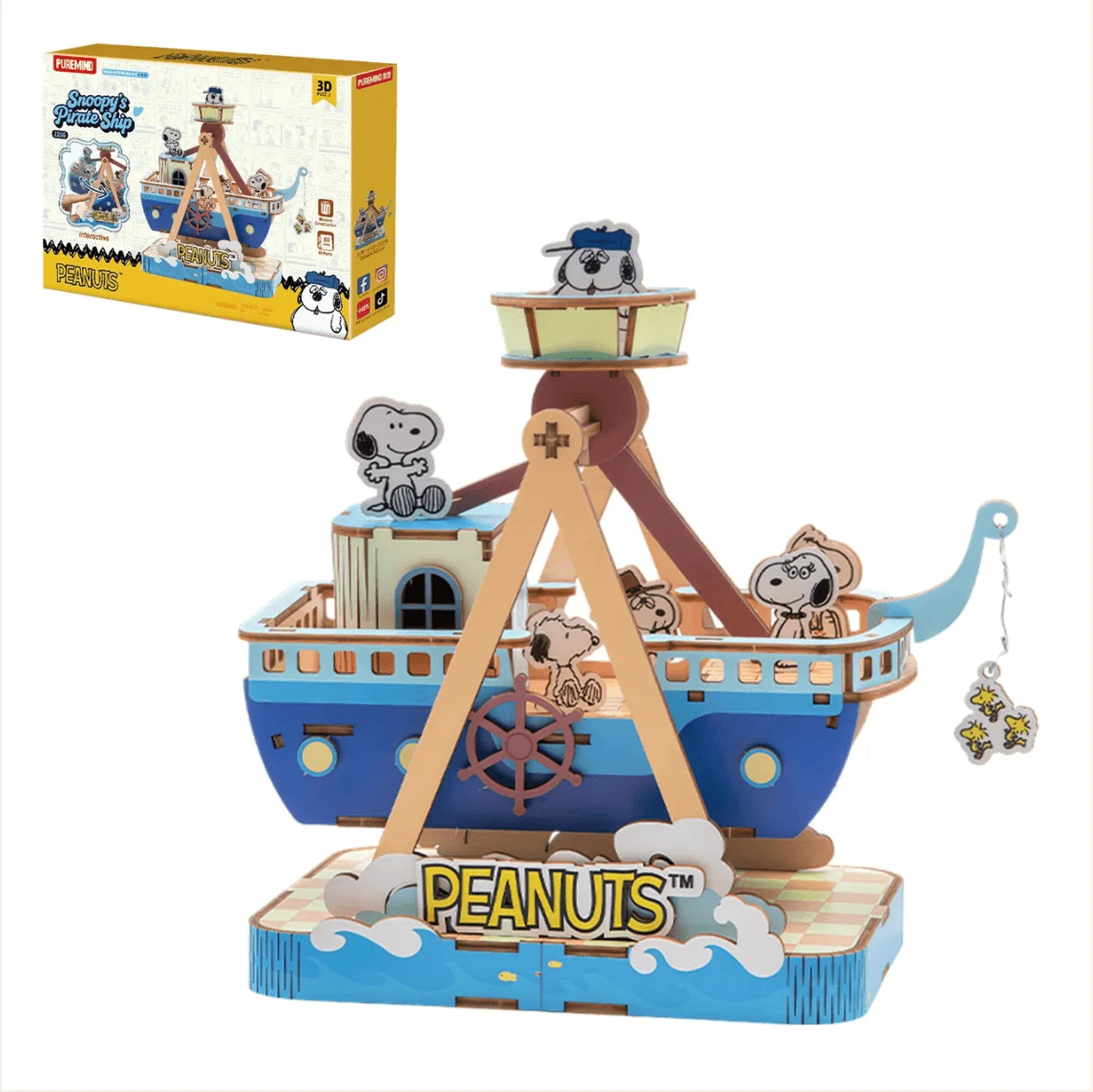 Snoopy Pirate Ship