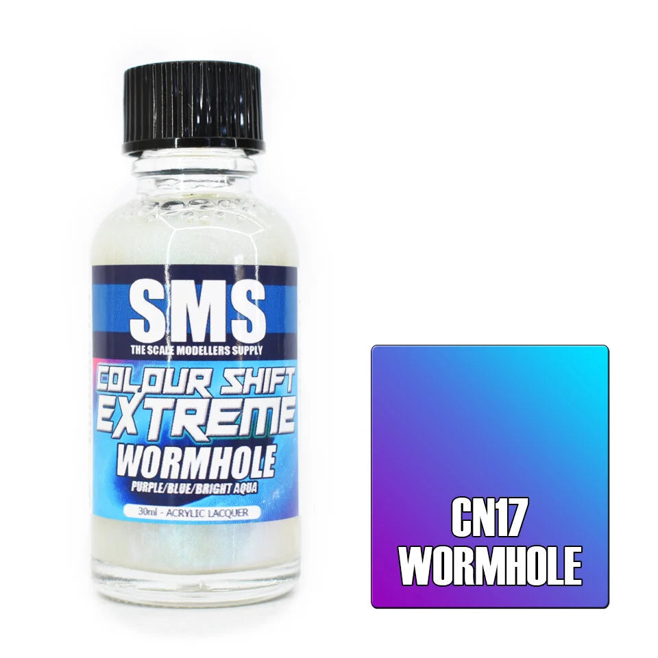 Colour Shift Extreme WORMHOLE (PURPLE/BLUE/BRIGHT AQUA) 30ml (Box of 6)