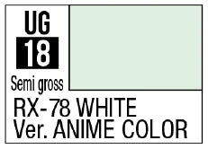 G Color - RX-78 WHITE Ver. ANIME COLOR (Box of 6)