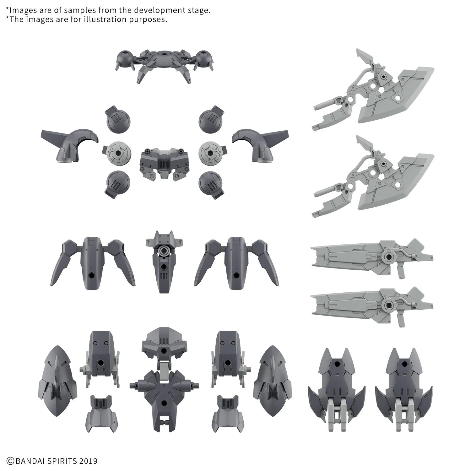 30MM 1/144 OPTION PARTS SET 23 (FULL ARMOR UNIT 2)