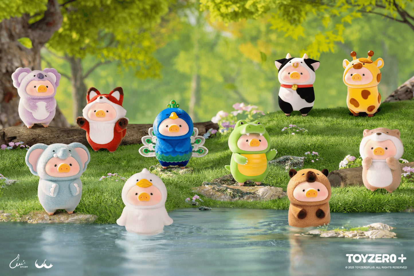 LuLu the Piggy - Animal Party Series (Box of 8)