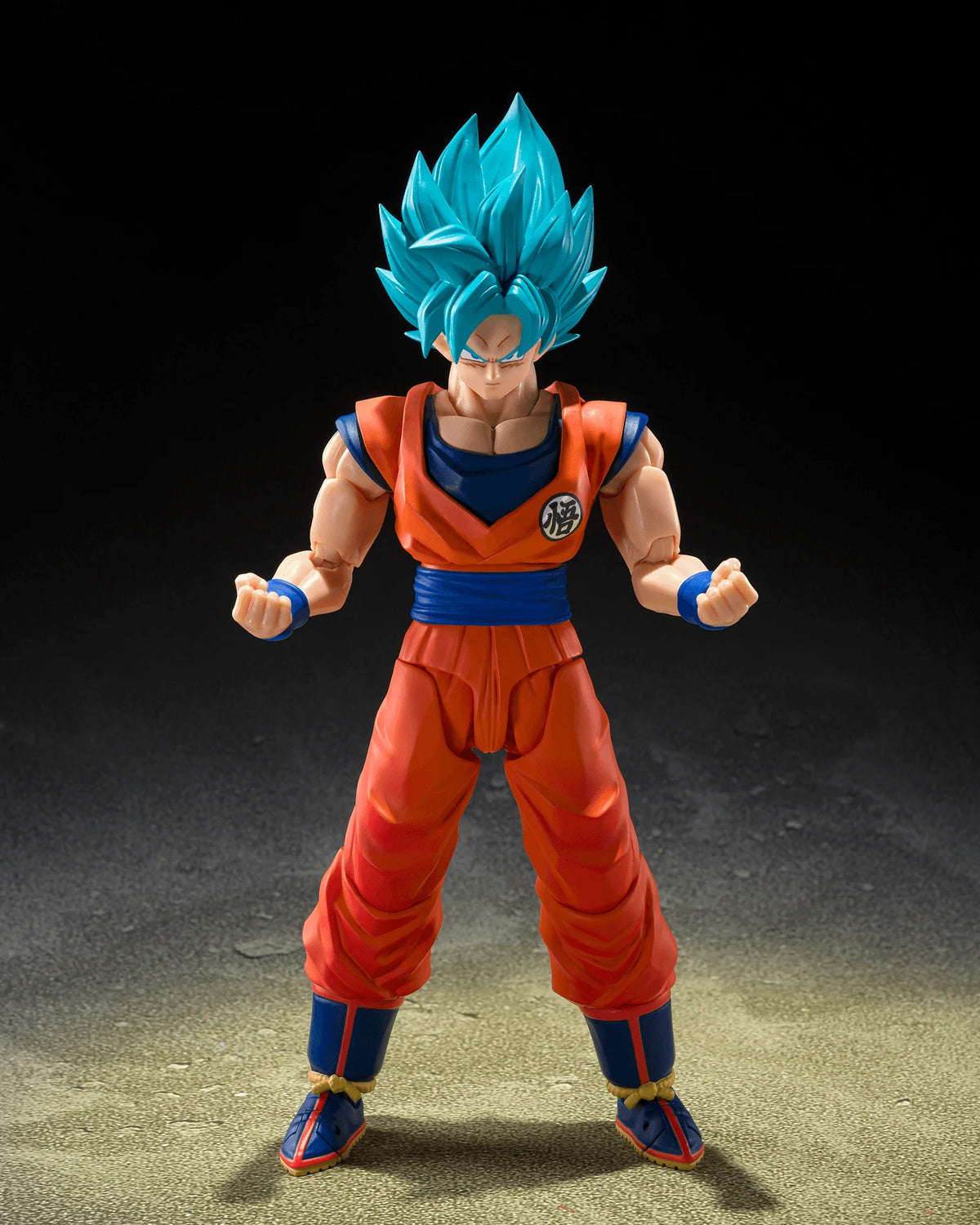 S.H. Figuarts Super Saiyan God Goku Blue Power Action Figure