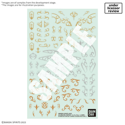 30 MINUTES FANTASY FLEXIBLE STICKERS MULTIUSE ① (Box of 6)