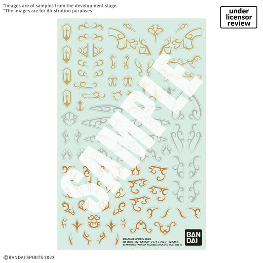 30 MINUTES FANTASY FLEXIBLE STICKERS MULTIUSE ① (Box of 6)