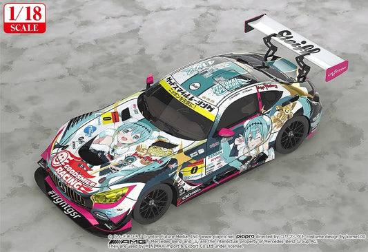 (Rerelease) 1/18th Scale Good Smile Hatsune Miku AMG: 2018 Final Race Ver.