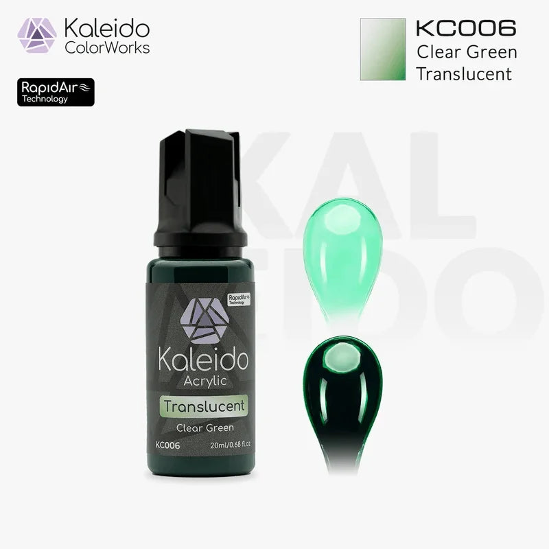 KC006 Clear Green (Box of 6)