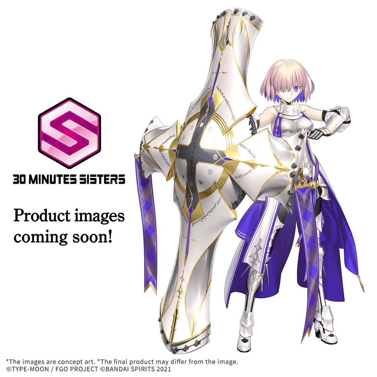 Bandai Hobby 30MS Shielder Mash Kyrielight New Costume Model Kit