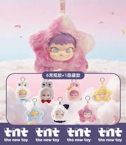 TNT Space DORA Lunar Starlight Series Vinyl & Plush Keychain Blind Box