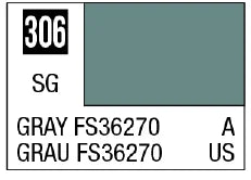 Mr. Color 306 - Gray FS36270 (Semi-Gloss/Aircraft) (Box of 6)