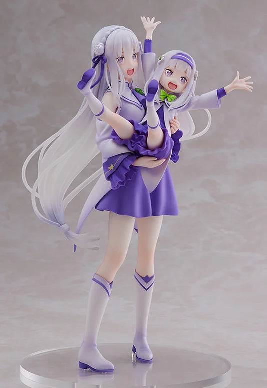 SEGA Re:ZERO Emilia & Childhood Emilia Scale Figure