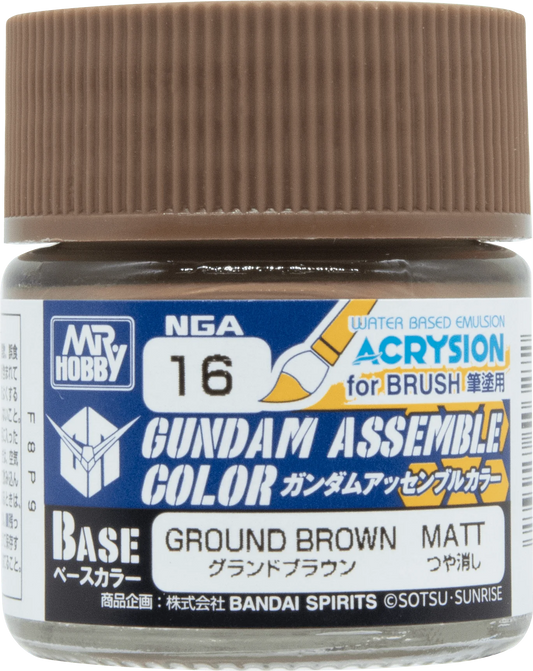 GUNDAM ASSEMBLE COLOR GROUND BROWN (Box of 6)