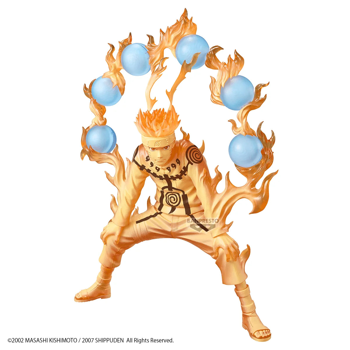 Banpresto Naruto Shippuden Grandista Naruto Uzumaki II Special Edition Figure