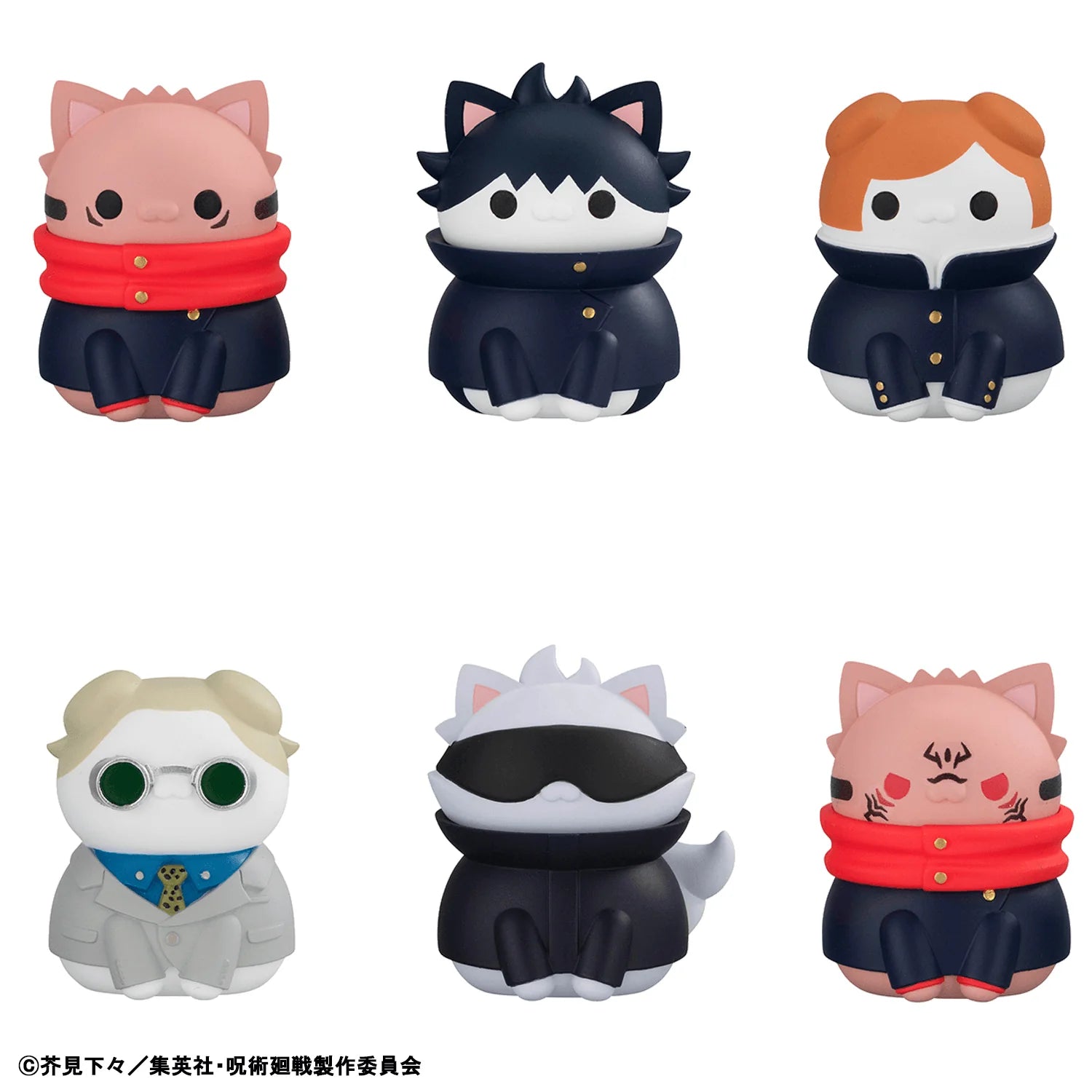 MegaHouse Mega Cat Project Jujutsu Kaisen Shibuya Incident Cats PVC Figure