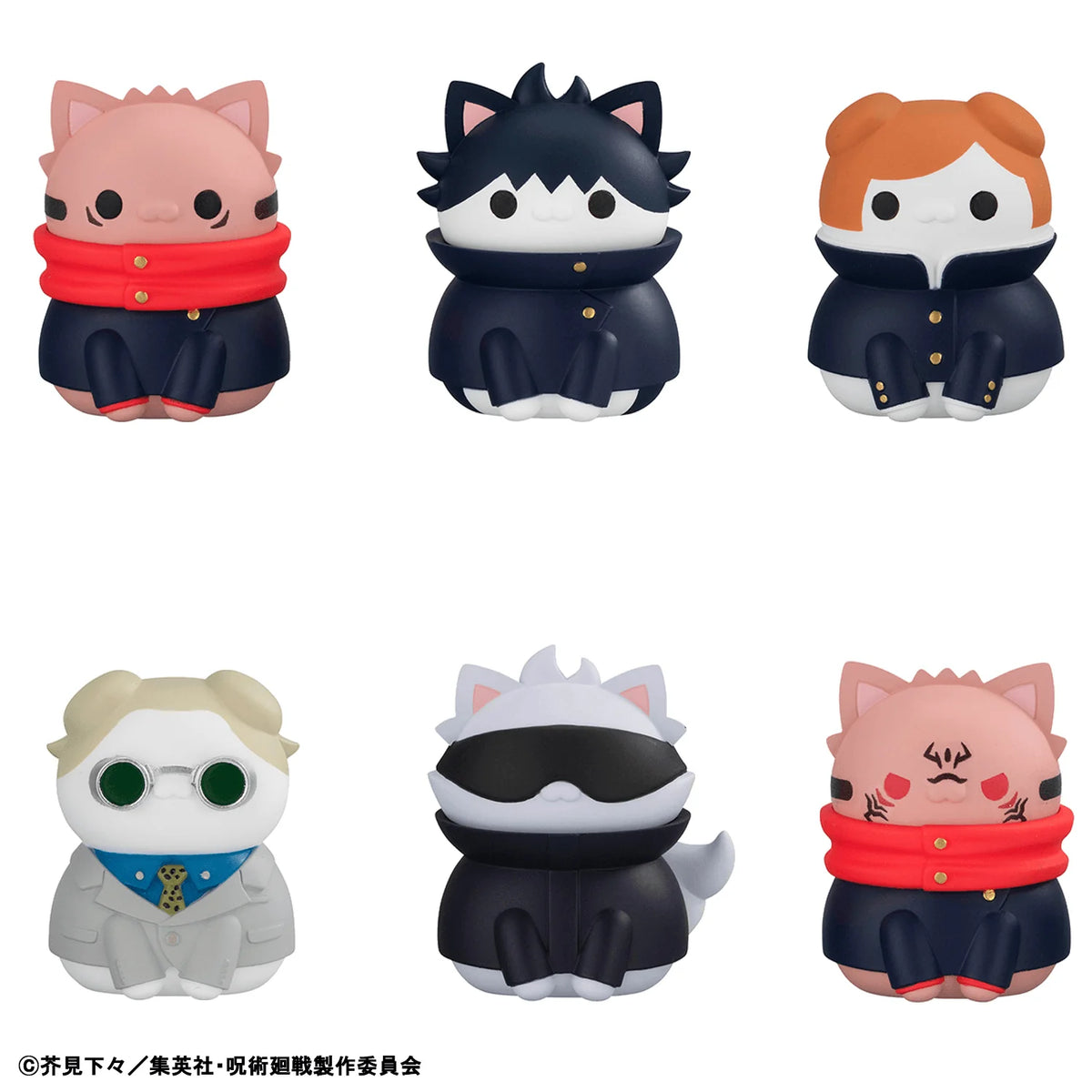 MegaHouse Mega Cat Project Jujutsu Kaisen Shibuya Incident Cats PVC Figure