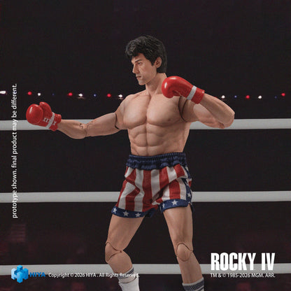 HIYA Toys Exquisite Super Series Rocky IV Rocky Boxer 1/12 Scale Action Figure