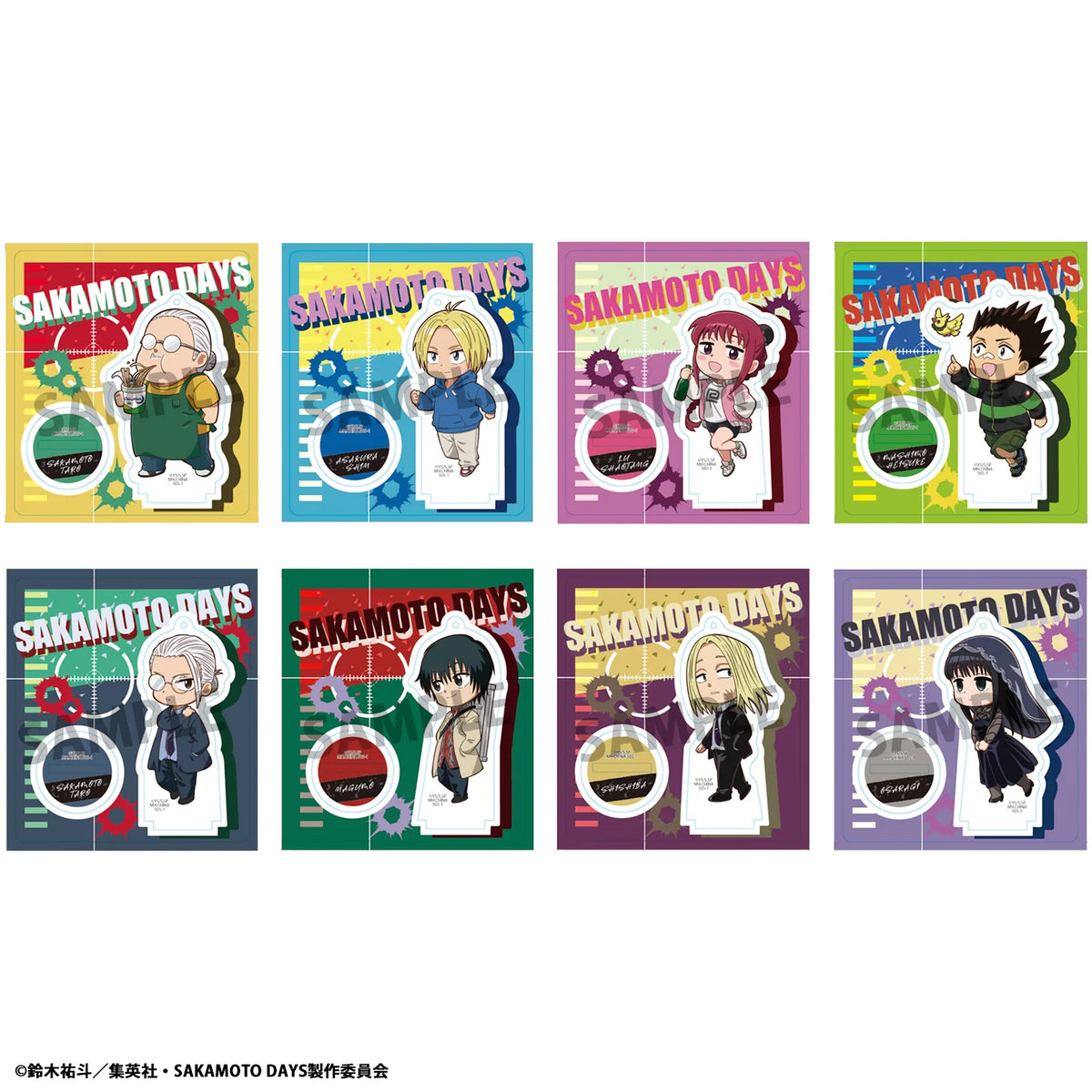 Tokotoko Acrylic Stand SAKAMOTO DAYS (8pc per box)