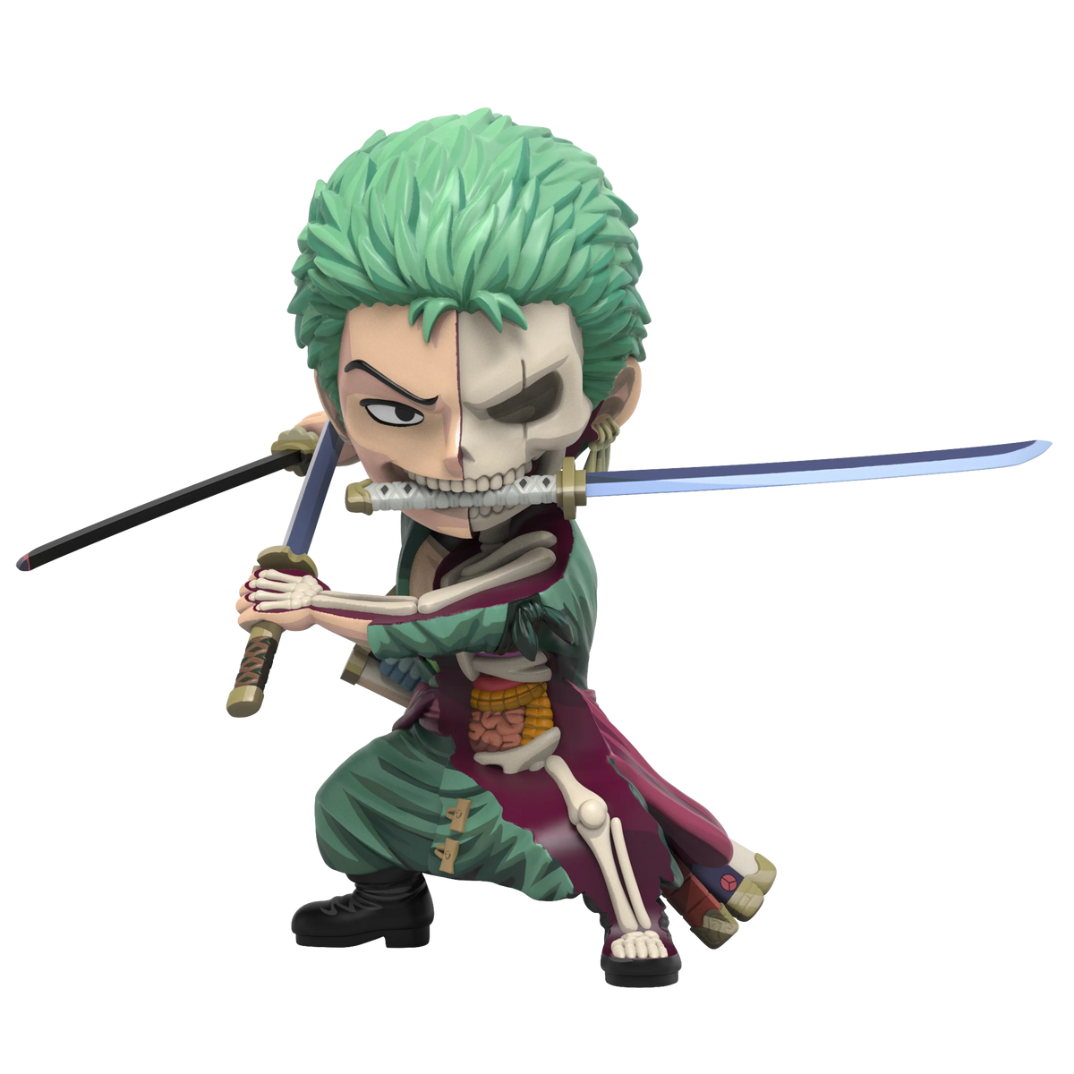 Mighty Jaxx XXRAY PLUS Zoro Anime Edition Collectible Figure