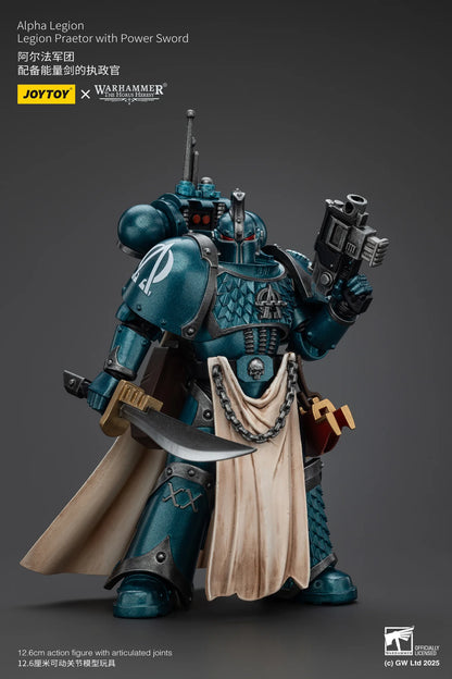 Alpha Legion Legion Praetor with Power Sword