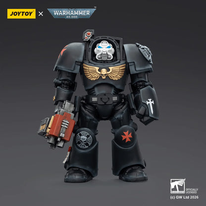 BlackTemplars Terminator 2 with Power Fist and Storm Bolter