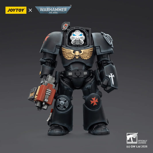 BlackTemplars Terminator 2 with Power Fist and Storm Bolter