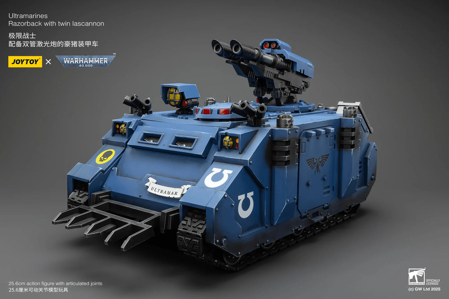 Ultramarines Razorback with twin lascannon