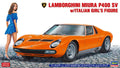 1/24 LAMBORGHINI MIURA P400 SV w/ITALIAN GIRL’S FIGURE