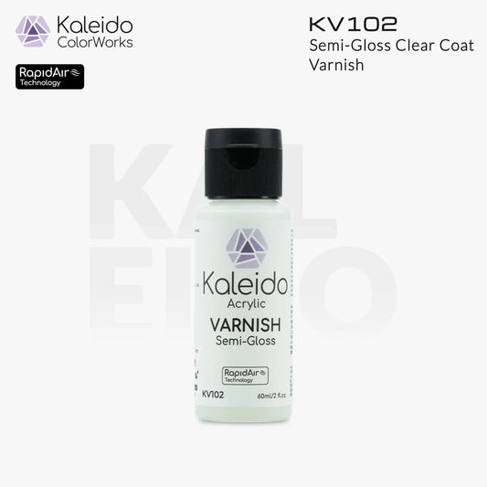KV102 Varnish Semi-Gloss 60ml (Box of 6)