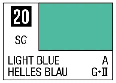 Mr. Color 20 - Light Blue (Semi-Gloss/Aircraft) (Box of 6)