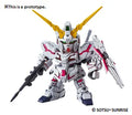 SD BB EX-Standard 005 Unicorn Gundam (Destroy Mode) Model Kit