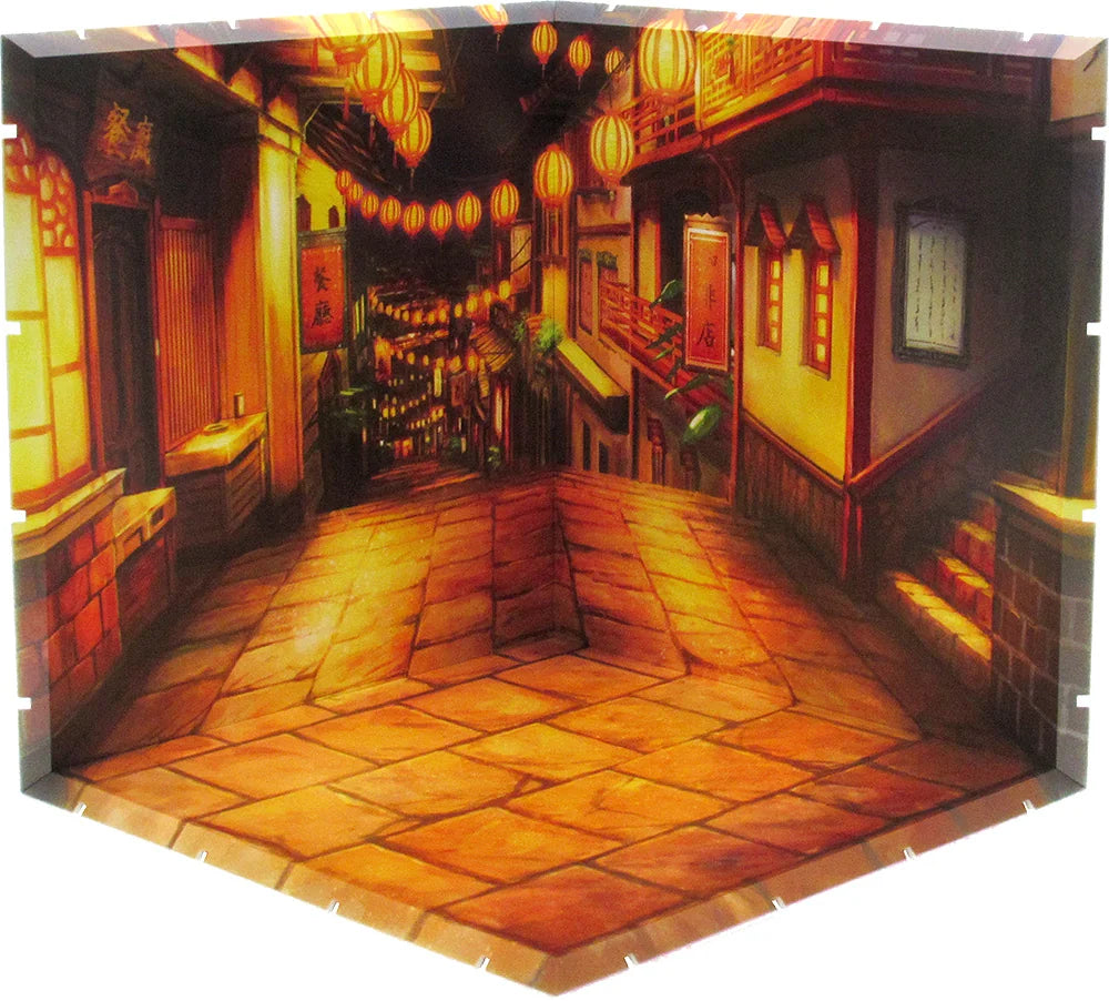 PLM Dioramansion 200 Jiufen Display Panel Set for 1/12 Scale Figures