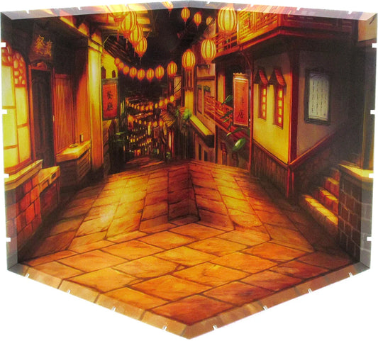 PLM Dioramansion 200 Jiufen Display Panel Set for 1/12 Scale Figures