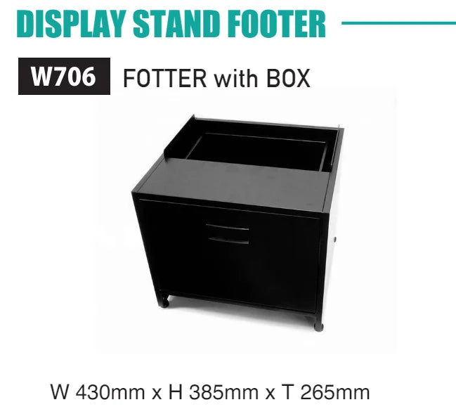 GSI Creos Mini Stand with Arm and Box for W700 Series Display