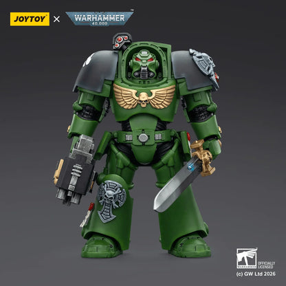 Salamanders Terminator 1 with Power Sword and Storm Bolter