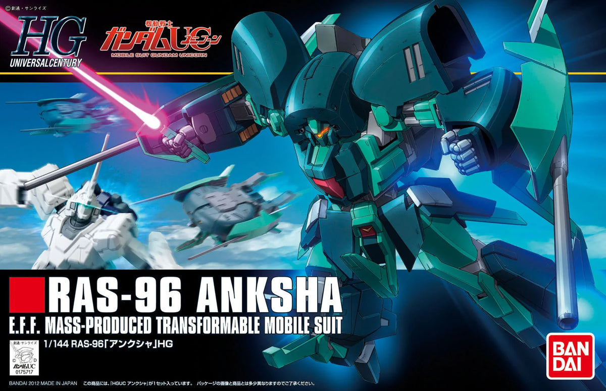 HGUC 1/144 #141 RAS-96 Anksha